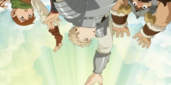 The Touden Party in the opening