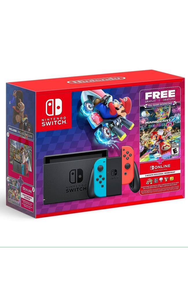mario kart 8 deluxe nintendo switch bundle
