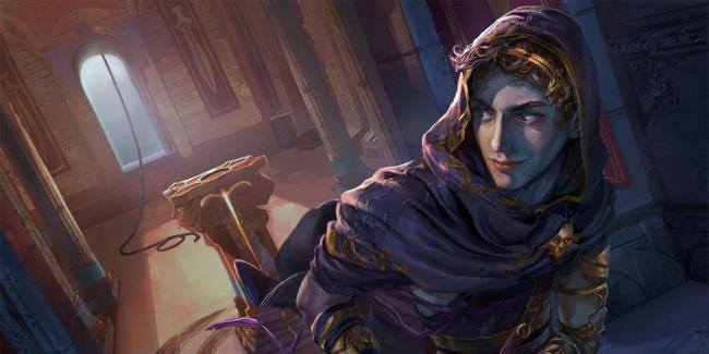 thief walking away from an empty pedestal