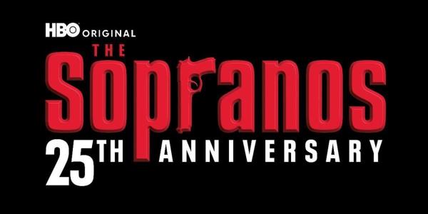 The official logo for The Sopranos 25th anniversary.